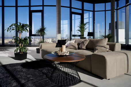 estate modern apartment